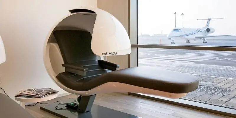 jetex airport sleep pod